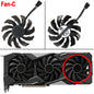 Video Card Fan For Gigabyte GeForce RTX 3060 3070 Gaming RTX 3060Ti 3070Ti Ti Eagle 78MM PLD08010S12HH Graphics Card Cooling Fan