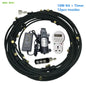 A29 Outdoor Misting Cooling System 12V Water Pump Kit Fog Nozzle For Greenhouse Garden Patio 8M -18M Timer Smart Irrigation Kits