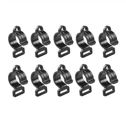 10pcs Tent Wind Rope Clamp Hooks Camping Carabiner Buckles Tent Tool Multifunction Hook Camping Equipment