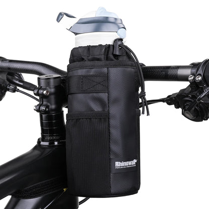 Rhinowalk Handlebar Bag Cycling Water Bottle Carrier Pouch MTB Bike Kettle Bag Riding Handlebar Bag Bicycle Accessories