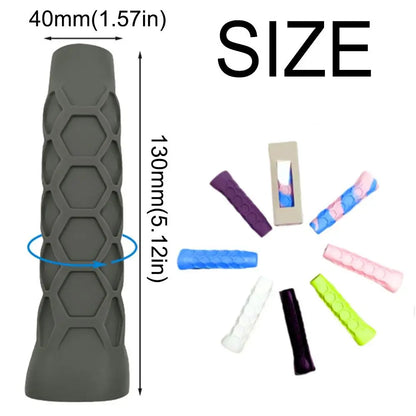 1pcs Silicone Pickleball Racket Handle Sleeve Non-Slip Pickleball Racket Overgrip Protector Sleeve for Enhanced Control Cover