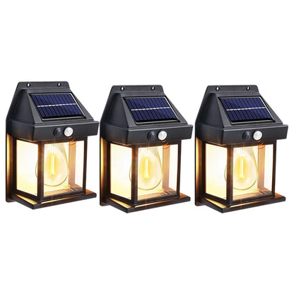 Solar-Powered Motion Sensor Light, LED,Waterproof, Outdoor WallLight, 
