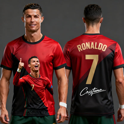 2026 AI-designed Messi #10 men's football jersey summer adult T-shirt daily outdoor sport quick-drying breathable top
