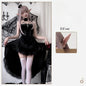 Sexy Lingerie Cosplay Dark Gothic Halloween Costume Ladies Dress Dovetail Witch Vampire Bride Performance Costume Red Suit