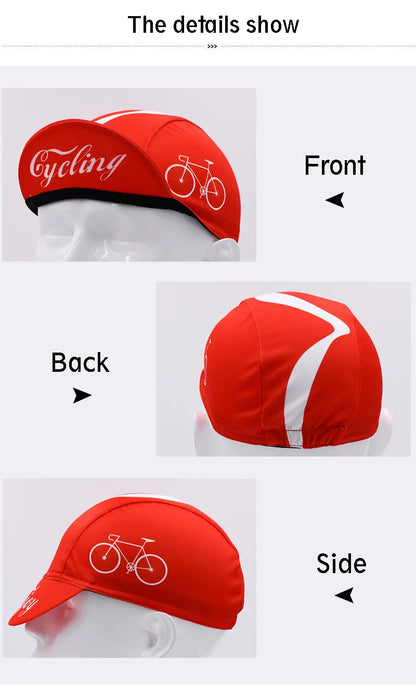 Classic Summer Cycling Cap, Essential Hat for Bicycle Sport, Eight Colors to Choose from