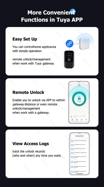 TTlock Smartkey Lock Box Wireless Electronic Key Safe with Digital Code App Controlled Bluetooth Smartlock for Home Key Padlock