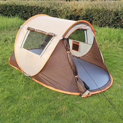 5-8 People Quickly Open Fully Automatic Pop-up Tent, Waterproof Camping Boat Tent, Portable Outdoor Tent For Travel