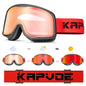 KAPVOE Sale OTG Photochromic Ski Snowboard Goggles Women Men Outdoor Sports Skiing Eyewear UV 400 Winter Snow Protection Glasses