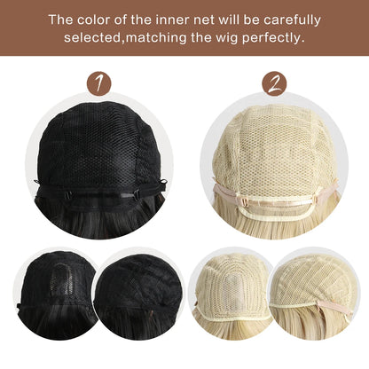 26 Inch Synthetic Black Braided Wig Hair With None Lace For Party Cosplay Daily Use Music Festival Christmas Halloween