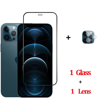 100D Protective Glass For iPhone 16 15 14 13 12 11 Pro Max Cristal Templado iPhone14 ProMax Screen Protector iphon 15 14 Pro Tempered Glass Apple 14 Plus 13 Mini Front Film i Phone 14 Pro Max Camera Lens