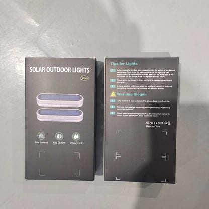 Quality Solar Step Lights Waterproof IP68 Warm White LED Path Lights Solar Powered Light Bar for Stairs Driveway Walkway Dock