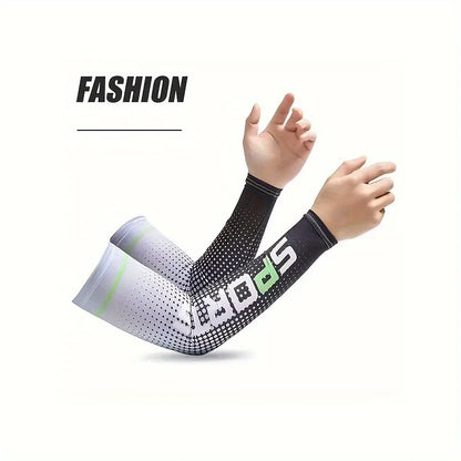 UV protection arm cooling sleeve for sports - stay cool and protected while running, fishing, cycling