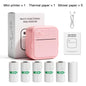 DOLEWA D8 Portable Mini Printers Wireless Bluetooth Inkless Sticker Maker Printer Tag Price Machine for Office School Kitchen