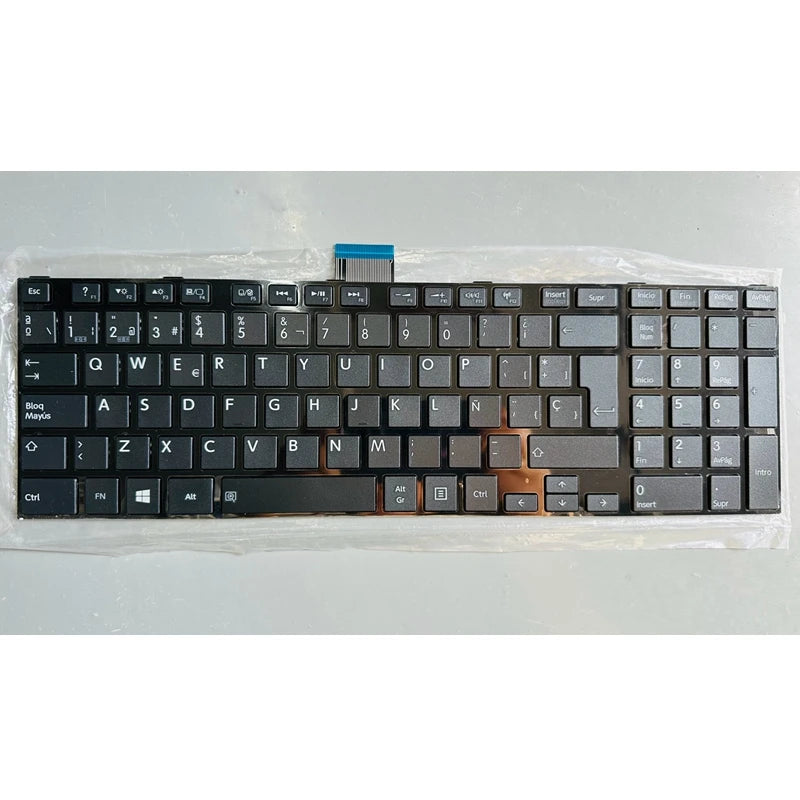 NEW Spanish SP Keyboard For TOSHIBA C850 C855D C850D C855 C870 C870D C875 L850 P850 L855 L875 L875D L950 L950D L955 L955D SP