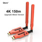 4K Wireless HDMI Extender 1x2 Splitter Video Transmitter and Receiver Display Adapter for DVD Camera Laptop PC To TV Projector