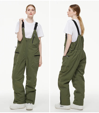 Men's and Women's Ski Pants Bibs, Bibbed Snowboard Pants, Bibs Snow Pants, Ski Suit, Snowboard Bib Trousers, 2025