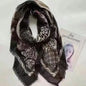Foreign trade original single Italian autumn and winter new fashion brand printed light luxury shawl scarf