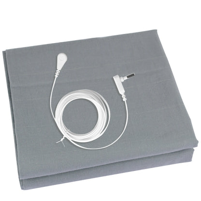 Grounding Bed Sheet with Organic Cotton Natural Wellness Healthy Earth Energy Mat