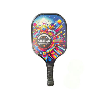 Pickleball Paddles Fiberglass Surface Lightweight Honeycomb Core Durable Non-Slip Grip Pickleball Gifts for Children and Adult