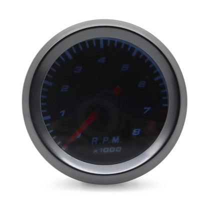 2" 52mm Smoke lens with sensor Boost gauge bar psi/Vacuum/Water temp/Oil temp/Oil pressure/Voltmeter/Tachometer RPM