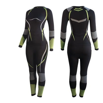 Goexplore Winter Ski Thermal Underwear Sets Men Women Sweat wicking Breathable Quick Dry Tracksuit Ski Thermo Long suit