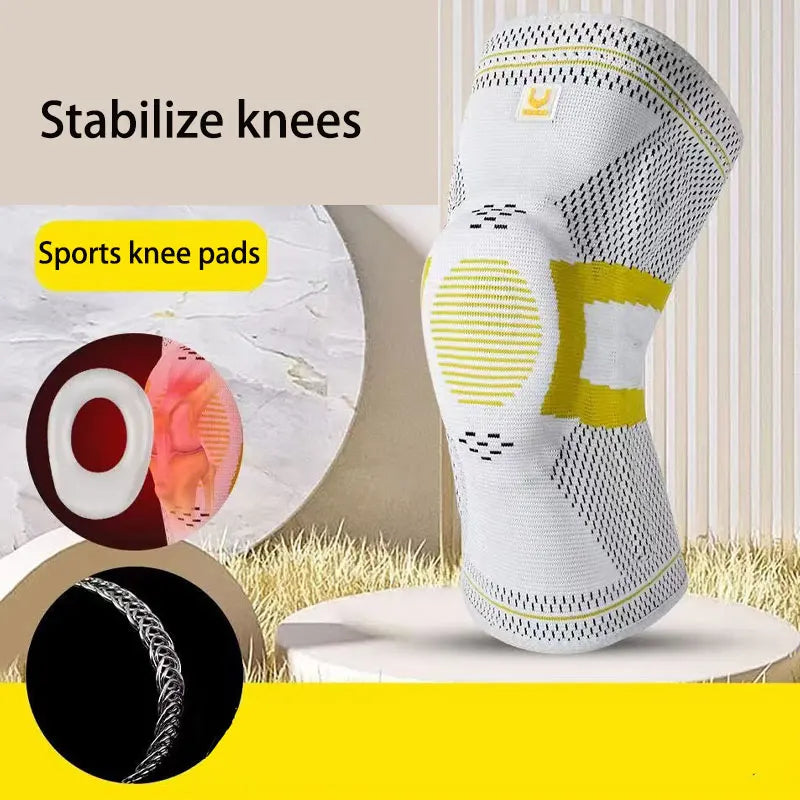 1 piece of compression knee pad, suitable for protecting men and women while running, knee support compression sleeve, sports an