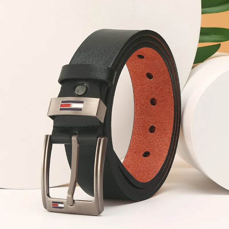 Simple Men's Pin Buckle Belt Korean Version Of The Ffashion Casual Belt Men's Business Belt