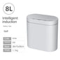 7L Trash Can Smart Sensor Trash Can Automatic Household Electronic Kitchen Trash Bin Toilet Waterproof Narrow Seam Sensor Bin