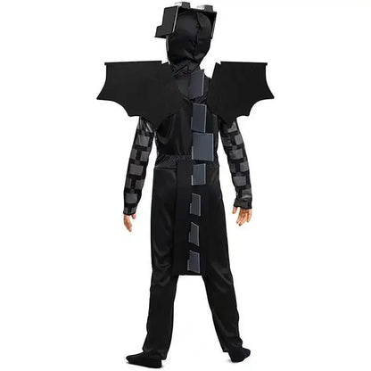 Carnival Party Dress Mask Classic Creeper Anime Game Character Set Diamond Armor Cosplay Costume Children's Clothing