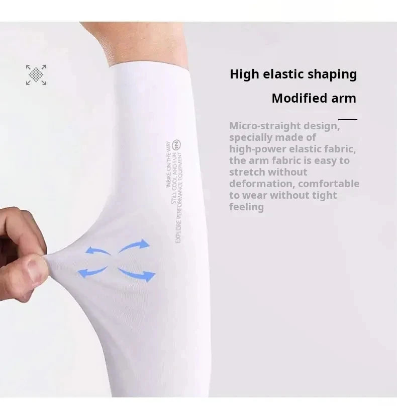 Inbike Arm Sleeve Sunscreen Breathability Sports Protection High Elasticity Bicycle Sleeves Cycling Sleeves Man Uv Protection