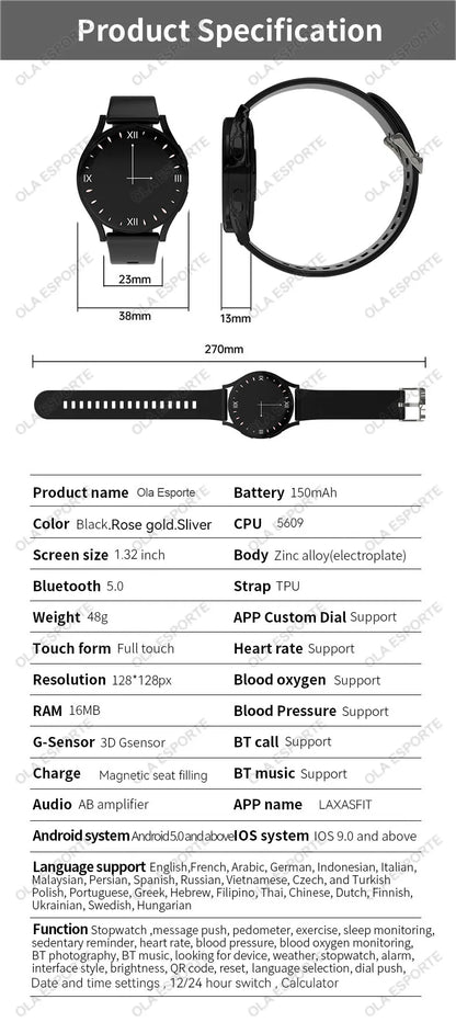 2025 New Women SmartWatch Bluetooth Call Lady Watches Sport Waterproof  Heart Rate  Sleep Smart Watch for  Women Present Gift
