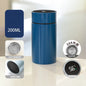 Smart Mini Pocket Thermos Cup 200ml Temperature Display Water Bottle Stainless Steel Vacuum Flasks Thermoses with Filter