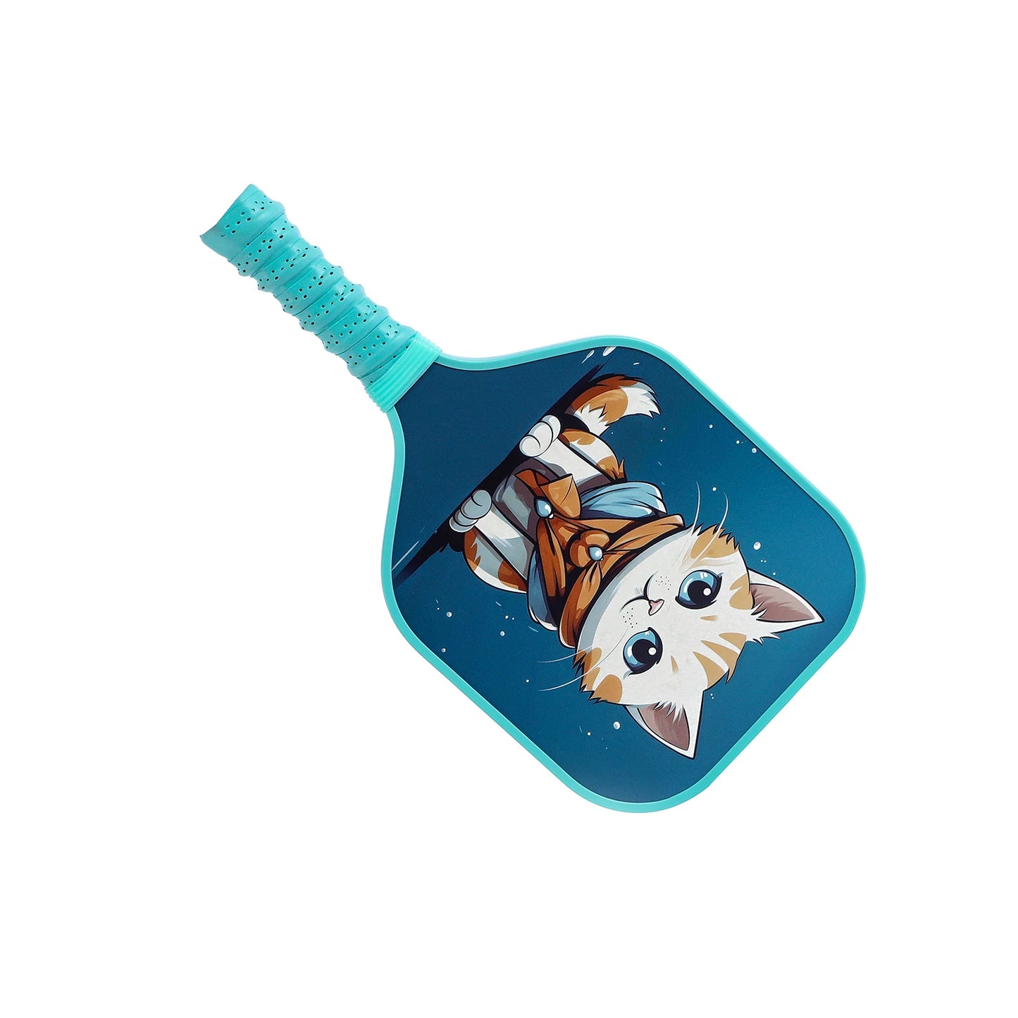 Kid Pickleball Paddle Little Mermaid Astronaut Galaxy Pickleball Paddle Lightweight Honeycomb Core Pickleball Gifts for Children
