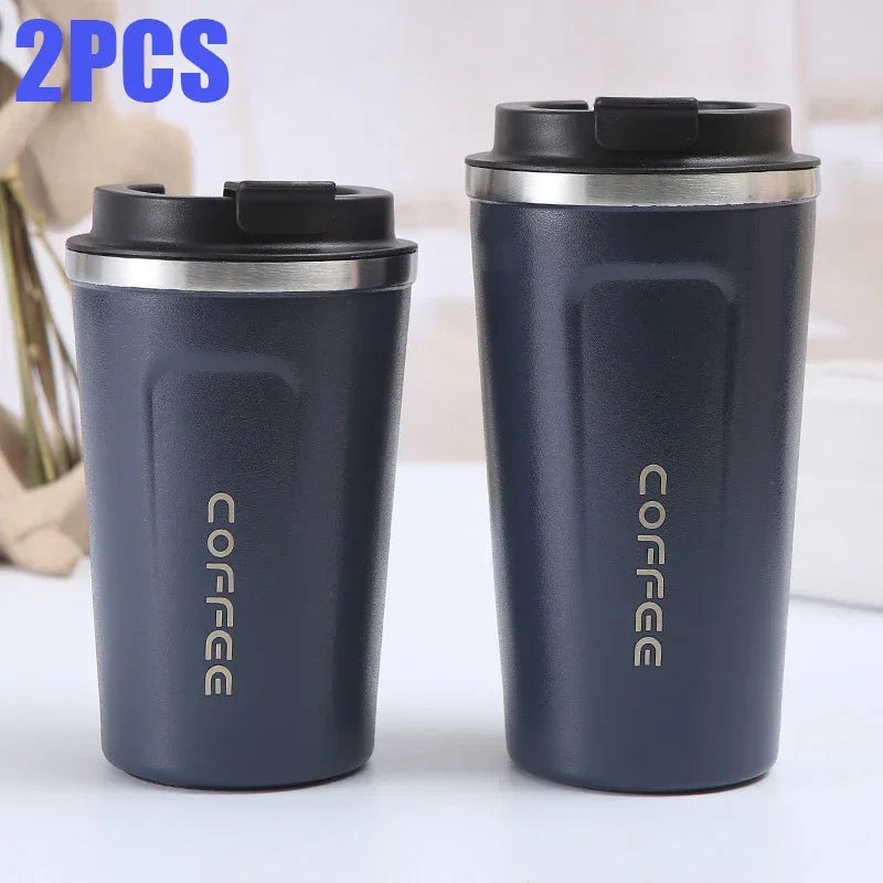 510ml Thermos Coffee Mug Stainless Steel Coffee Cup Temperature Display Vacuum Flask Thermal Tumbler Insulated Cup Water Bottle