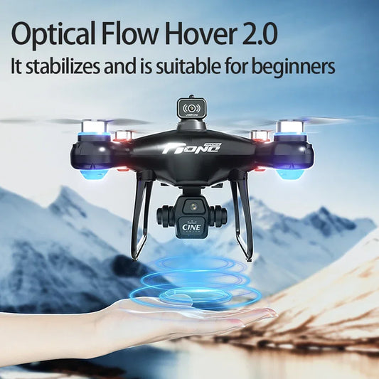 E55 Air Screen Control Drone Professional Wide RC Dron HD 4K Camera Foldable Helicopter Aircraft Quadcopter Drone Kid Gift Toys