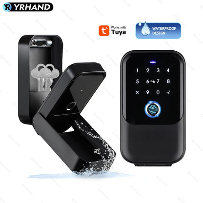 TTlock Smartkey Lock Box Wireless Electronic Key Safe with Digital Code App Controlled Bluetooth Smartlock for Home Key Padlock