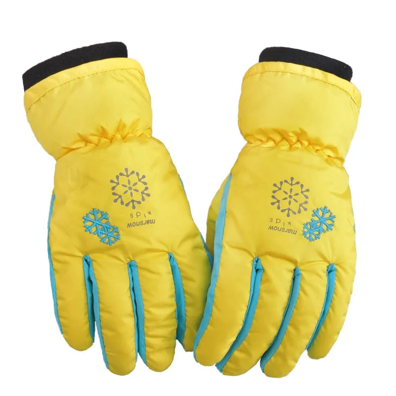 Outdoor Sport  Skiing Gloves Windproof Men Women Kids Winter Warm Ski Gloves Mittens Waterproof Skiing Breathable Air S/M/L/XL