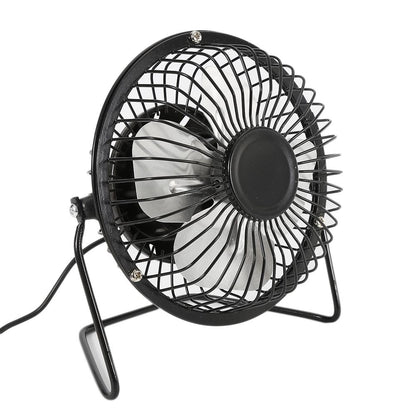 4-inch USB Strong Wind Silent MINI Fan Desk 360 Degree Rotatable Summer Cooling Portable Fan for Laptop Notebook Ofiice