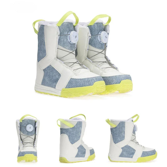 Skiing Women Snow Boot Footwear Snowboard Boots Ski Boots Men Warm Waterproof 2025 Outdoor Thermal Snowboard Shoes Ski Equipment