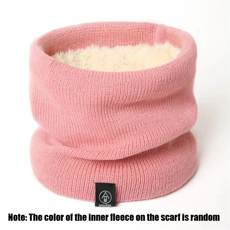 Fleece Neck Gaiter Windproof Warm Face Scarf for Men Women Winter Balaclava Tube Scarf Cold Weather Outdoor Ski Mask Hood