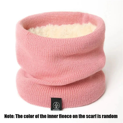 Fleece Neck Gaiter Windproof Warm Face Scarf for Men Women Winter Balaclava Tube Scarf Cold Weather Outdoor Ski Mask Hood