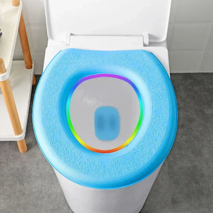 O-shape Toilet Seat Cover Washable Closestool Mat Toilet Cover Accessories