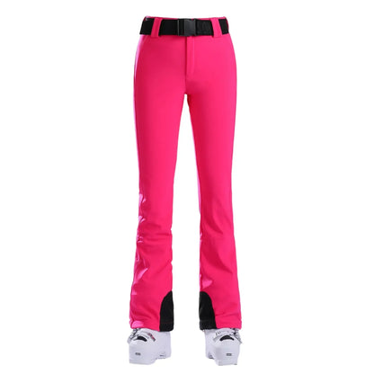 Winter Snowboarding Pants Thermal Skiing Pants New Slim Fit Women Snow Trousers Waterproof Clothes Outdoor Windproof Ski Pants