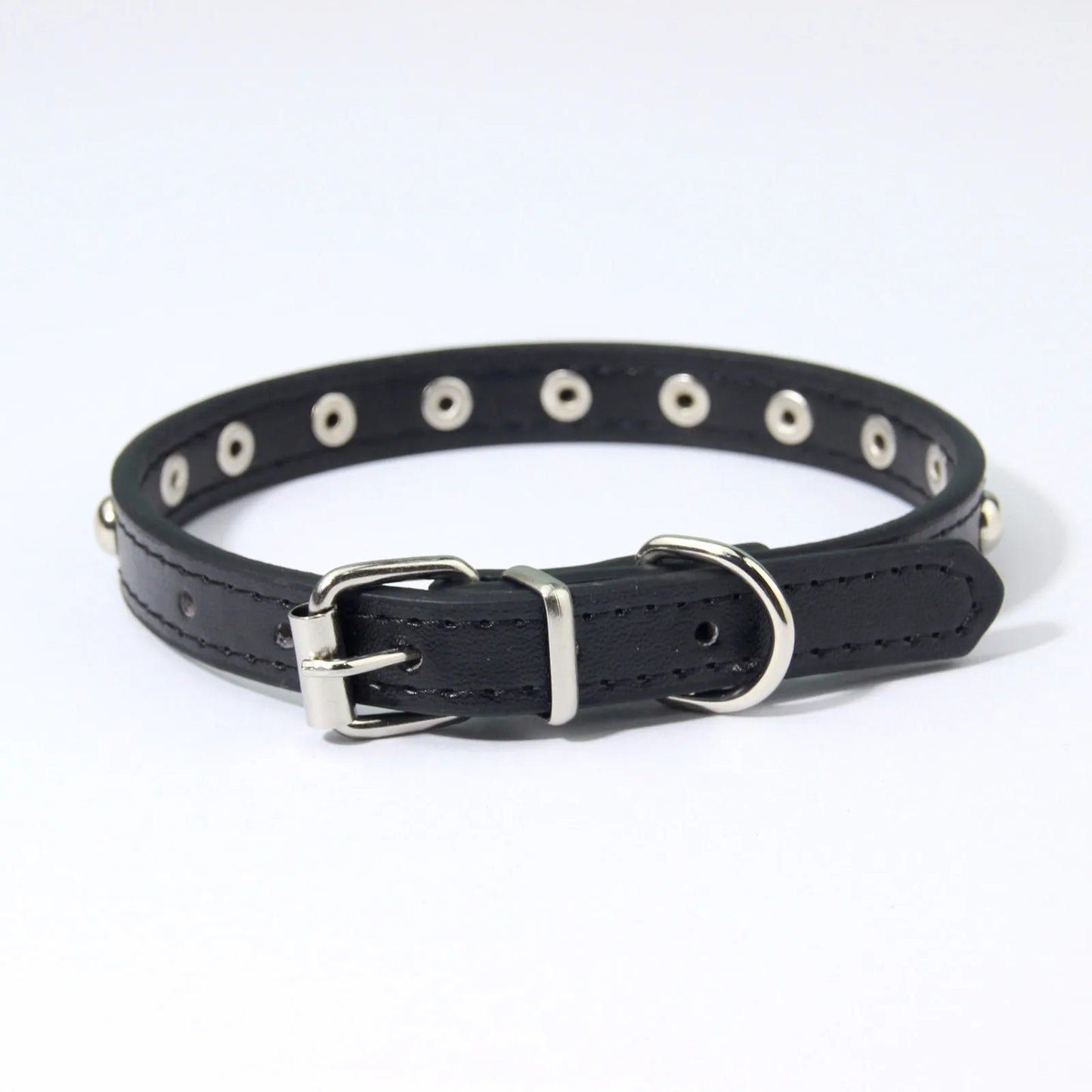 Rivets Anti-Bite Leather Dog Cat Collars Pu For Small Medium Large Dogs Pet Collar Pet Products Kitten Puppy Neck Strap