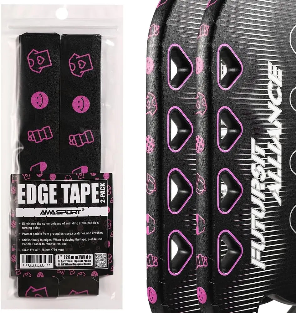 Pickleball Paddle Protection Tape - Paddle Head Edge Guard - Racket Edge Protection Tape -Pickleball Lead Tape- 2 Units Pack