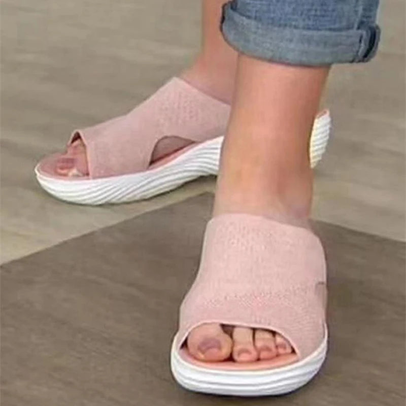 Women Shoes Sandals Summer Party Ladies Shoes Slides Women's Shoes Wedge Sandals Ladies Plus Size Footwear Woman Slippers Female
