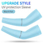 WEST BIKING Summer Sunproof Arm Sleeves UV Protection Seamless Digital Printing Cycling Running Sleeves Cooling Sport Gear