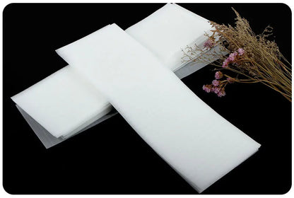 50PCS/100PCS Disposable Hair Dye Foam Paper Professional Hair Coloring Highlighting Strips Tools