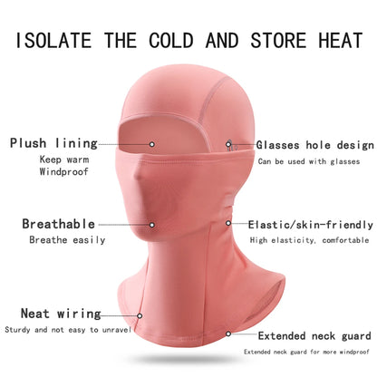 Children's ski warm headgear outdoor windproof cold-proof cycling mask helmet lining balaclava hat men and women