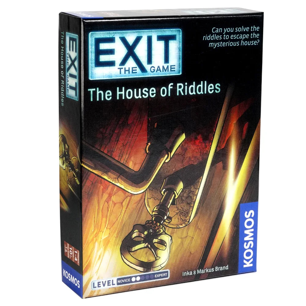 EXIT: The House of Riddles - Unique Escape Room Game - 1-4 Players - Puzzle Solving Strategy Board Games